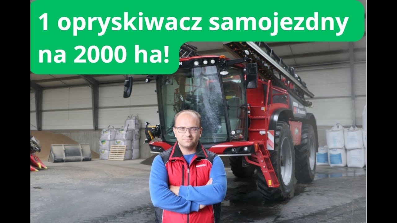 Jeden opryskiwacz samojezdny na 2000 ha. Jak rolnik GR Lewandowscy wdrażają rolnictwo precyzyjne?