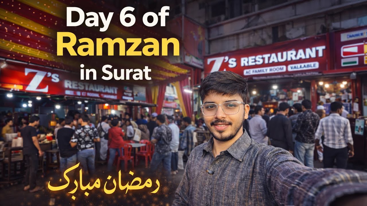 Day 6 of Ramadan 🌙 | Surat Nights ✨#tanvirexplorer 