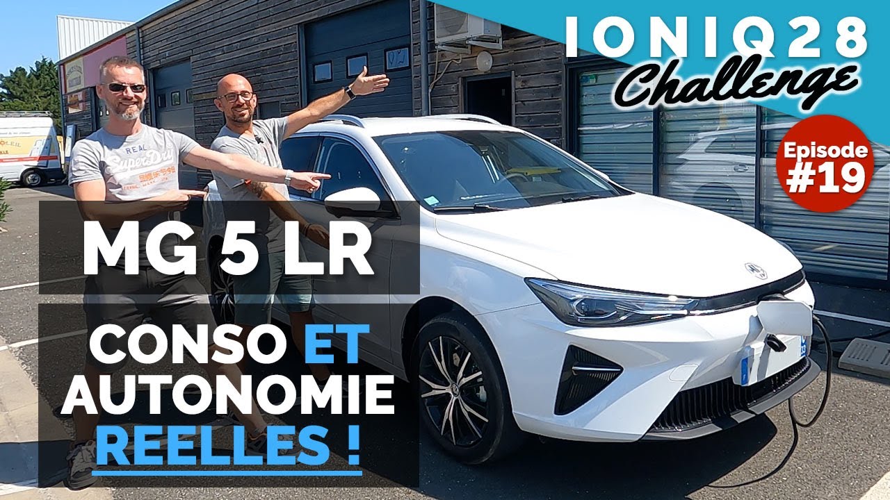 Essai conso MG 5 : que vaut ce break électrique abordable ? (Ioniq 28 challenge - épisode 19)