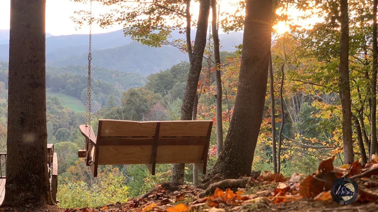 Creating A Tree Swing For Every Season | The perfect Campsite Upgrade!!