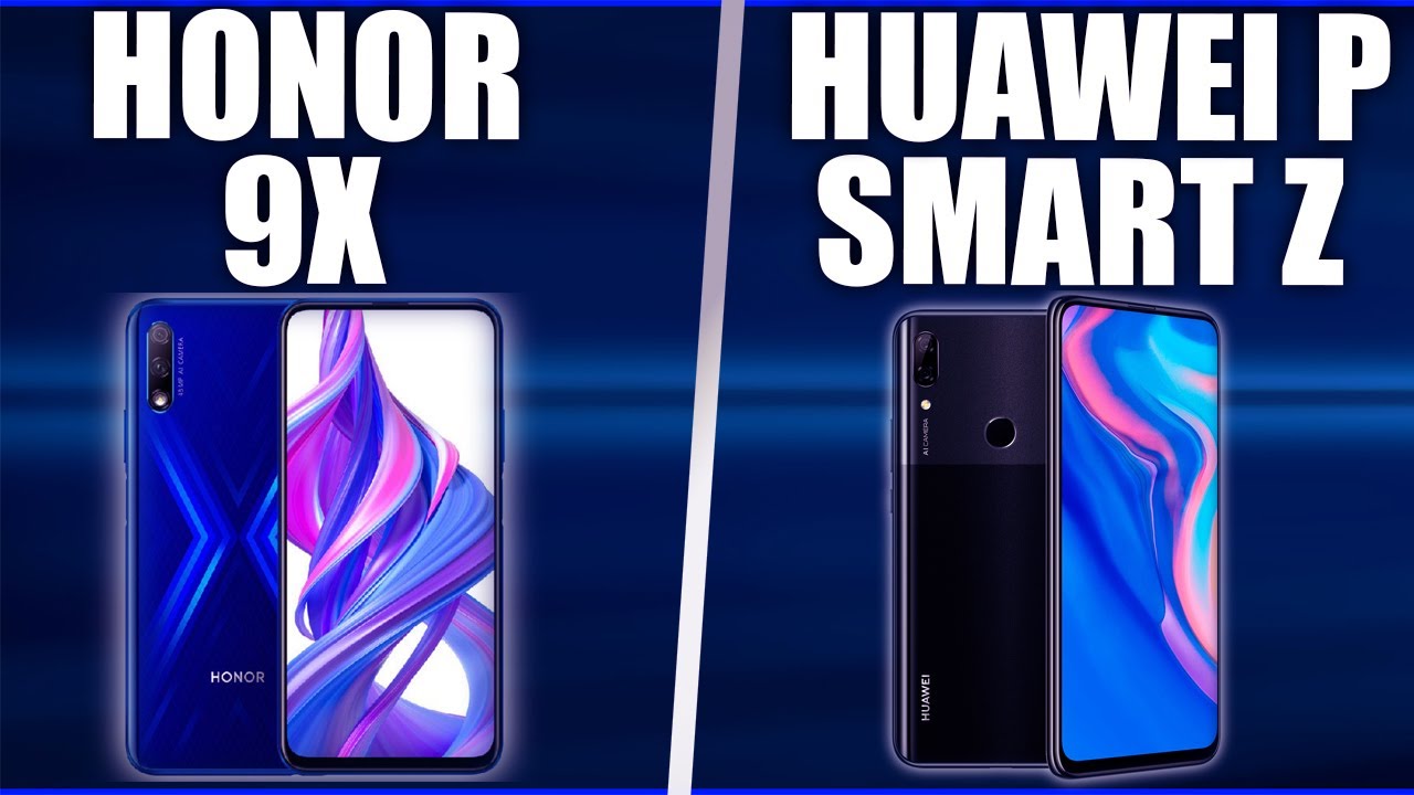 Honor 9X vs Huawei P Smart Z. Comparison!☑️
