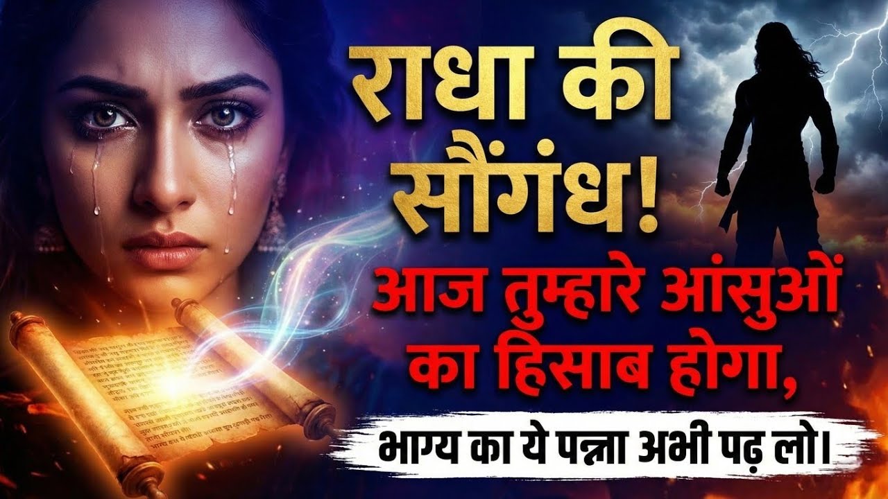 राधा की सौगंध ! आज तुम्हारे आंसुओं का हिसाब होगा | Radharani ka ashirwad⁩ #motivation #maa