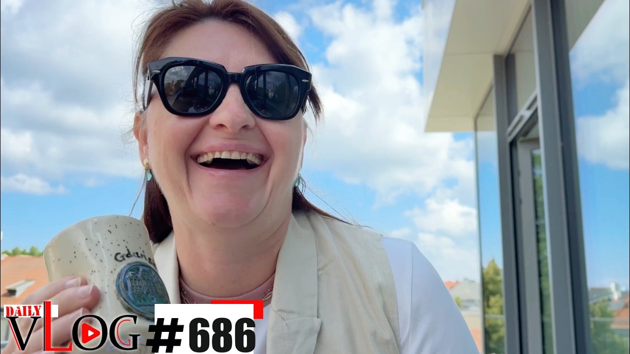 KAŻDY ODPOCZYWA JAK CHCE! Ślub na molo w Gdyni! | DAILY VLOG #686 MARZENA i MAREK