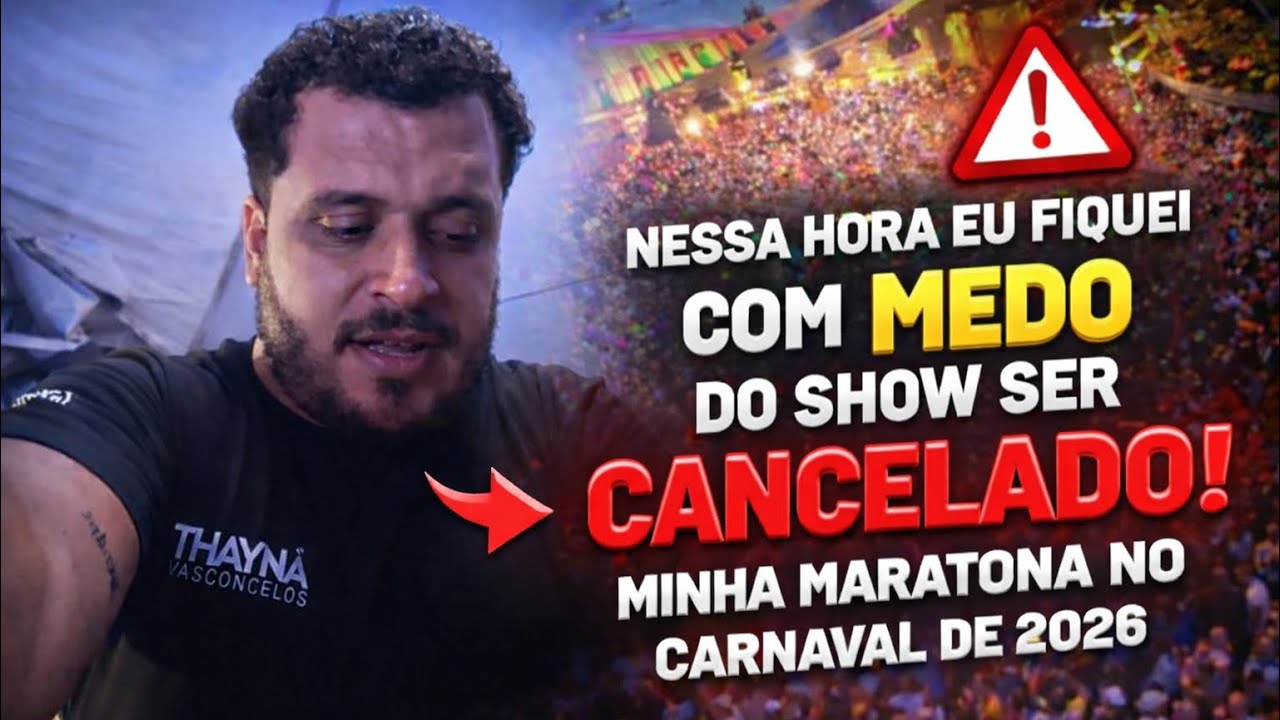 MARATONA CARNAVAL 2026 | 4 dias na estrada vivendo os BASTIDORES do ÁUDIO comigo