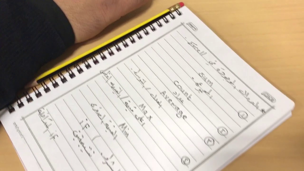 شرح دوال الحاسب 1