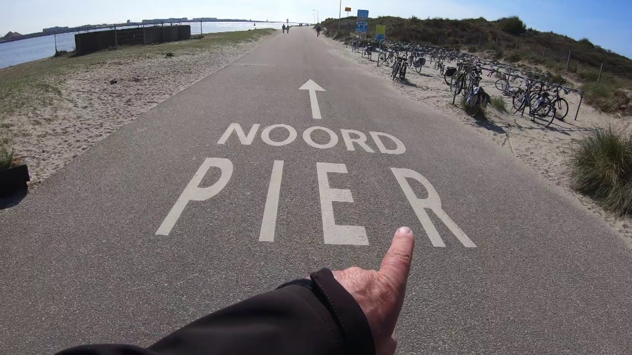 Noordpier IJmuiden via Wijk aan Zee