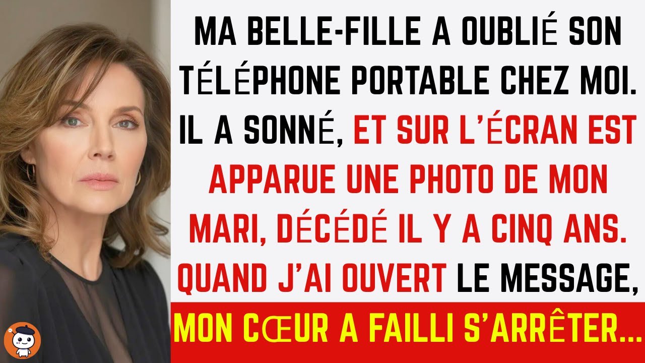 Le téléphone de ma belle-fille a sonné… la photo affichée m’a glacé le sang
