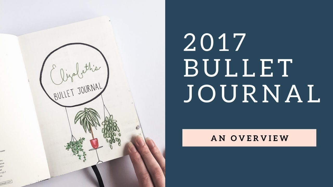 2017 Bullet Journal Overview