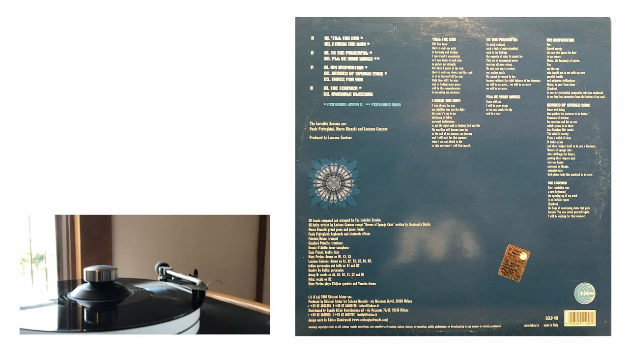 THE INVISIBLE SESSION / SAME / 2006 / SCHEMA / B2→A1side