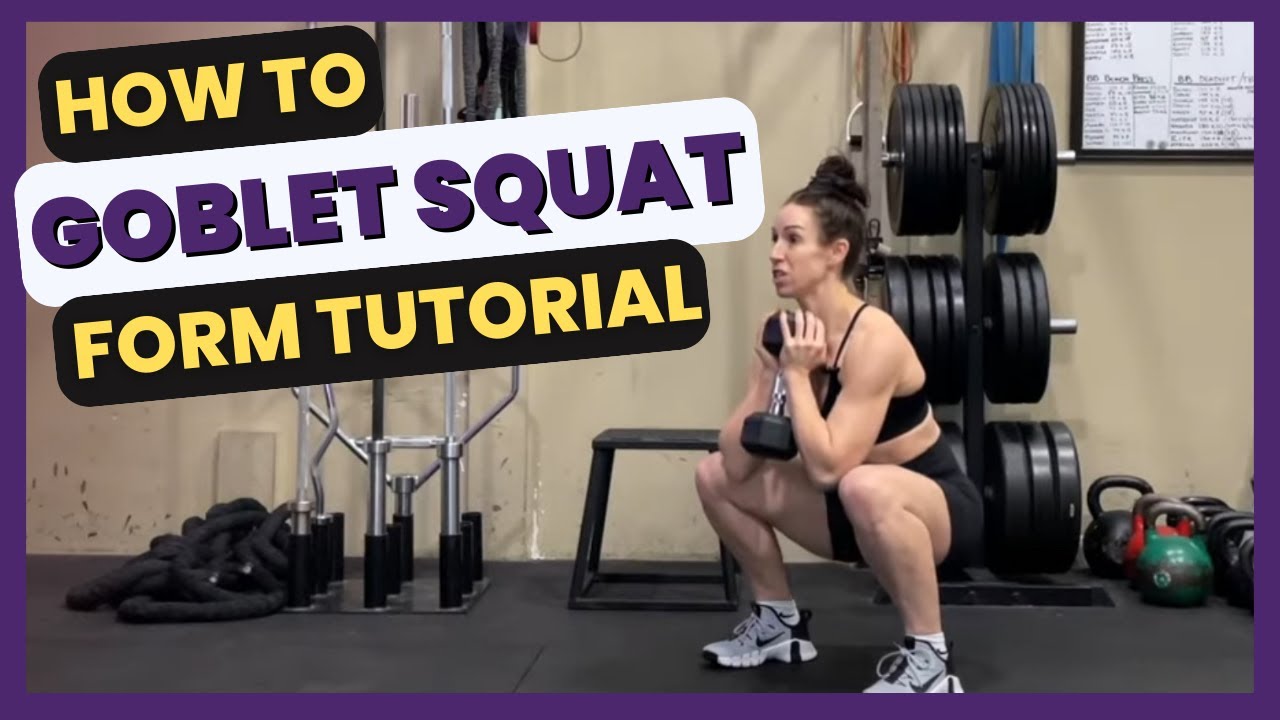 Dumbbell Goblet Squat | Exercise Tutorial