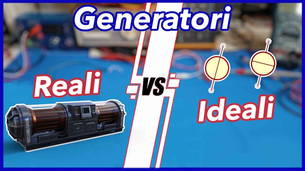 Le basi per reti elettriche (generatori reali e ideali) - L’elettronica spiegata(da cani) PARTE XV