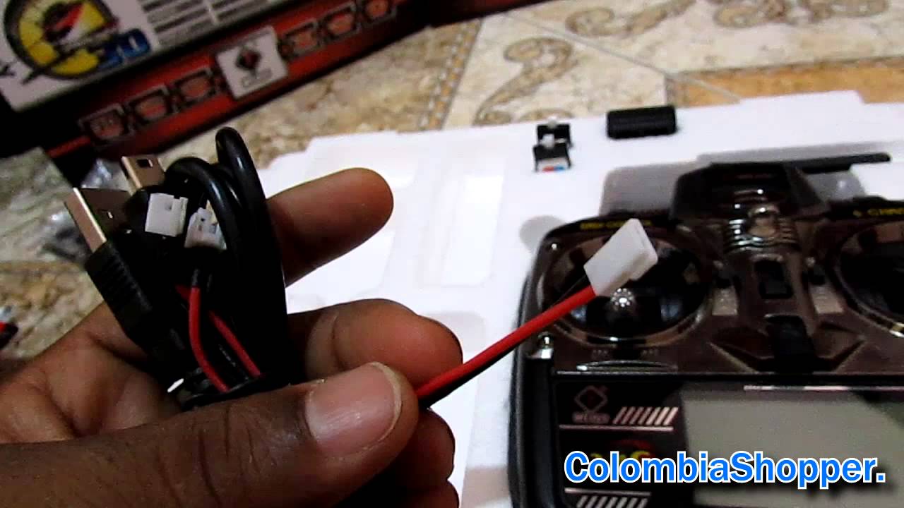 WLToys V922 Helicoptero Radio Control de 6 Canales - Presentacion - Colombiashopper