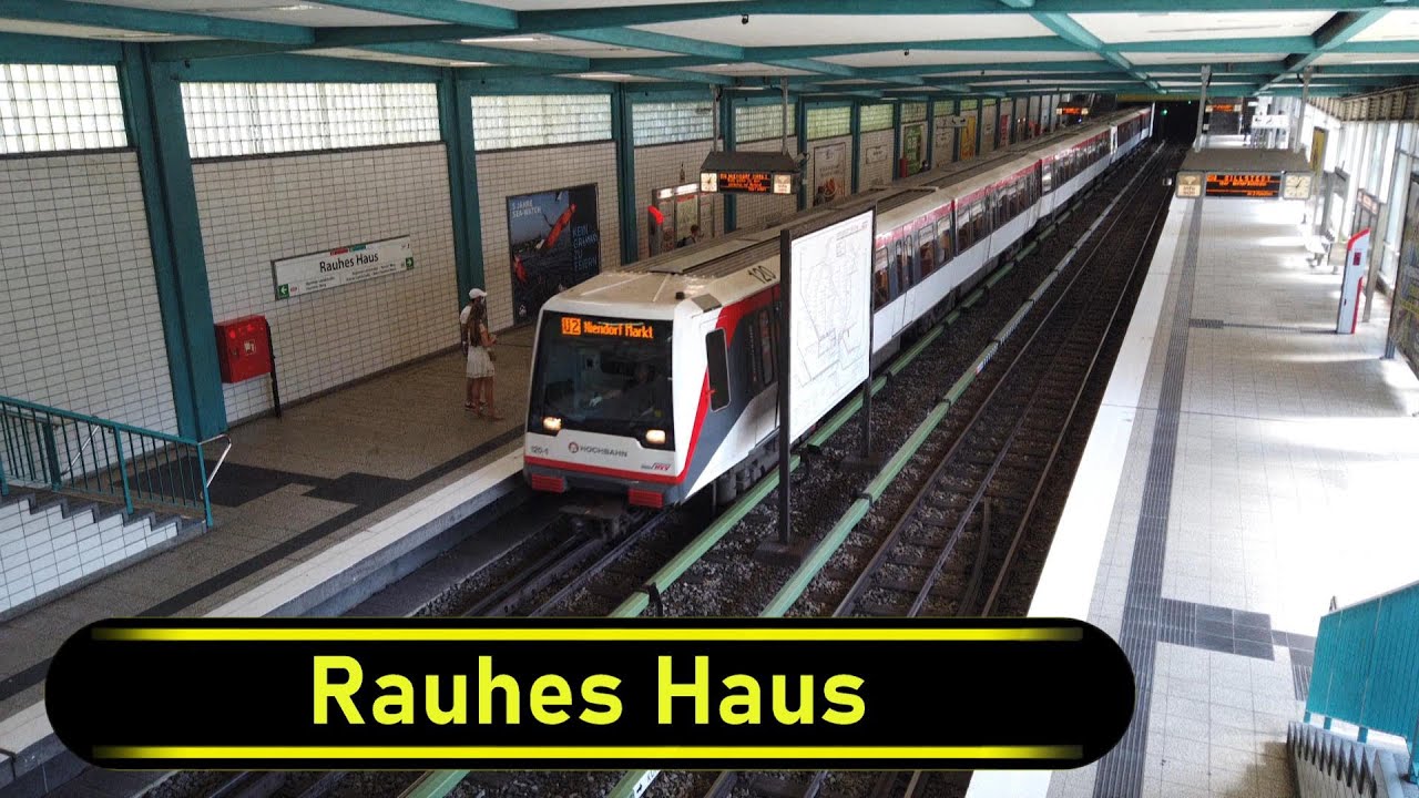 U-Bahn Station Rauhes Haus - Hamburg 🇩🇪 - Walkthrough 🚶