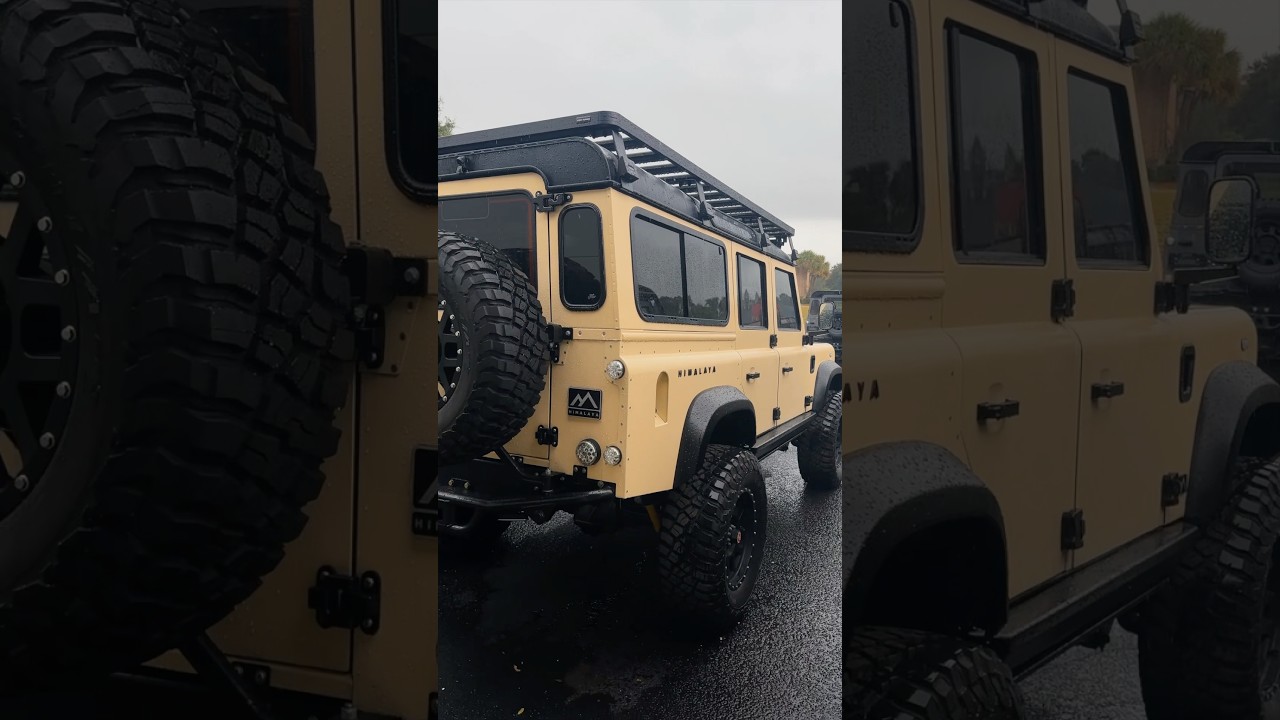 Meet &lsquo;Griff&rsquo; the Custom Classic Land Rover Defender 110 SUMMIT by HIMALAYA #4x4 #landrover