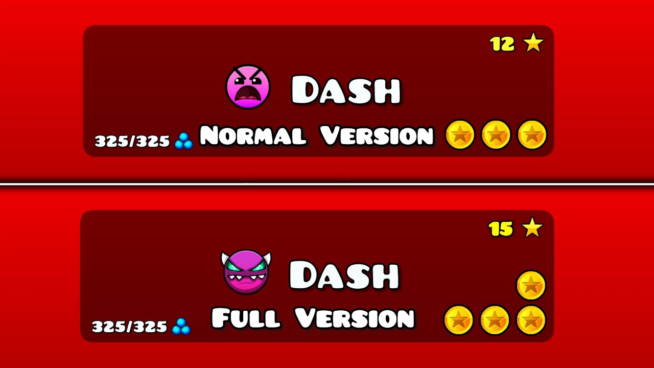 Dash: Normal vs Full Version