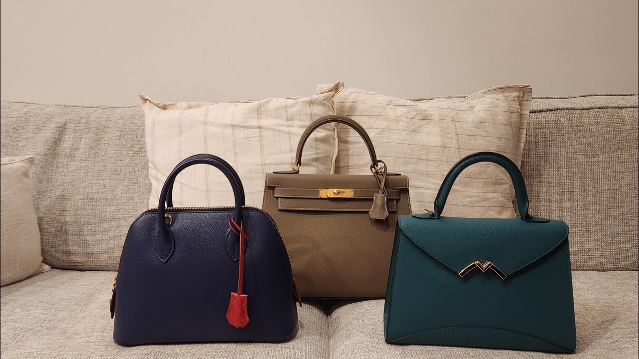 It's bag comparison time! (Reviewing my Hermes Kelly 28, Bolide 1923 25, and Moynat Gabrielle PM)