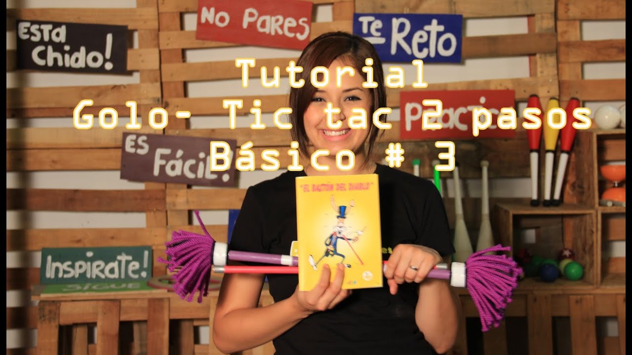 Tutorial como malabarear golo- Tic Tac 2 pasos B&aacute;sico -3