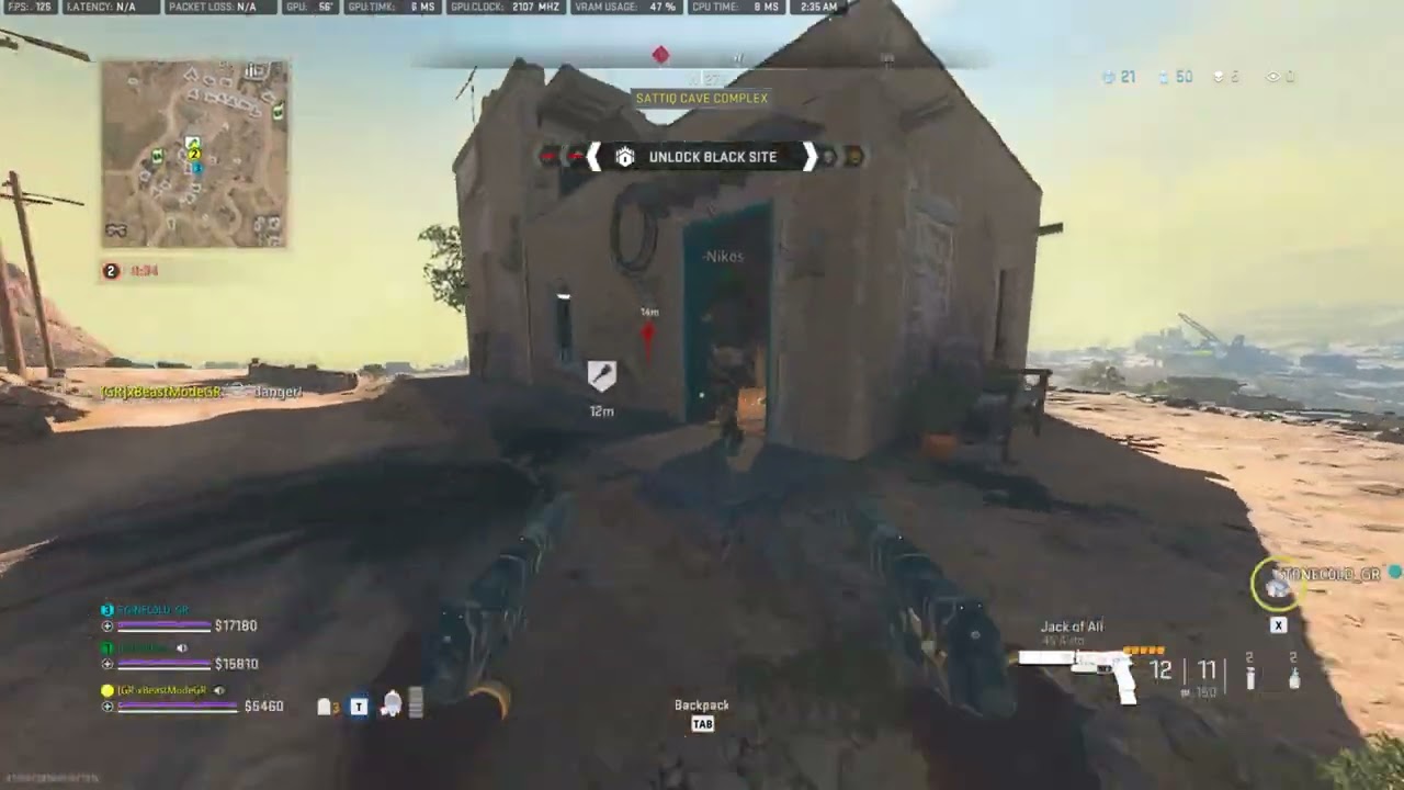 Call of duty Warzone 2 xBeastModeGR VICTORY TAQ-V / P890 PISTOLS LOADOUT