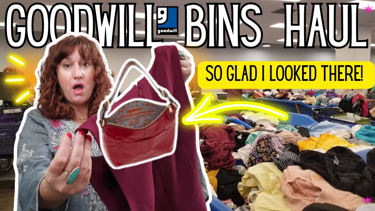 REAL TALK About The Bins + Huge GOODWILL OUTLET BINS Thrift HAUL TO RESELL On Ebay