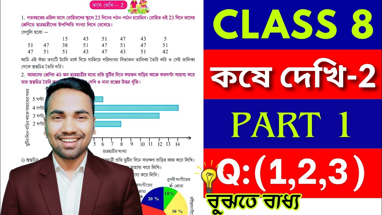 অষ্টম শ্রেণীর অঙ্ক কষে দেখি 2 | PART 1 | Kose Dekhi 2 Math Class 8 | Wbbse Class VIII Math Chapter 2