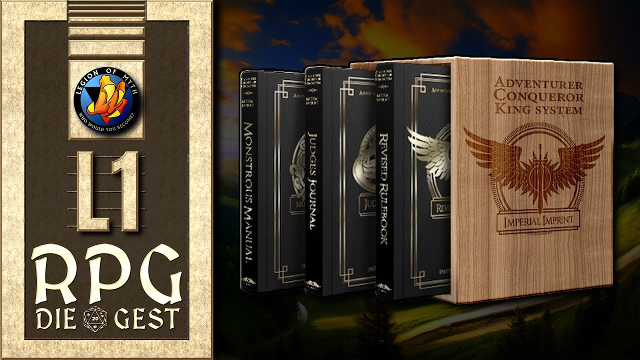 Dive deep into the Adventurer Conquerer King System: Imperial Imprint (w. Alexander Macris)