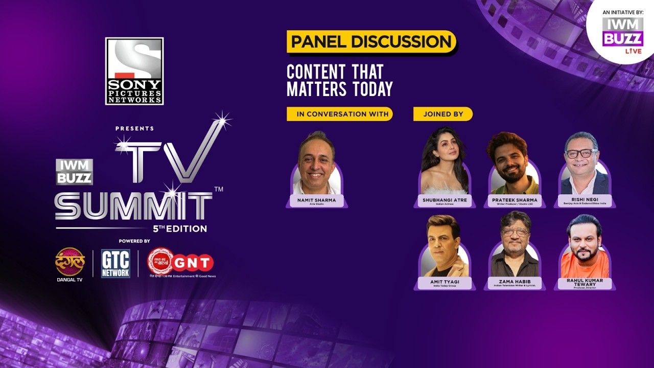 IWMBuzz TV Summit 5th Edition: Panel Discussion: Content That Matters Today