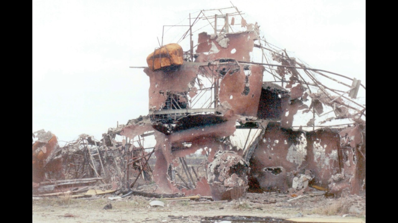 Die Ruinen aus dem Safariland Gross-Gerau 1990-1991