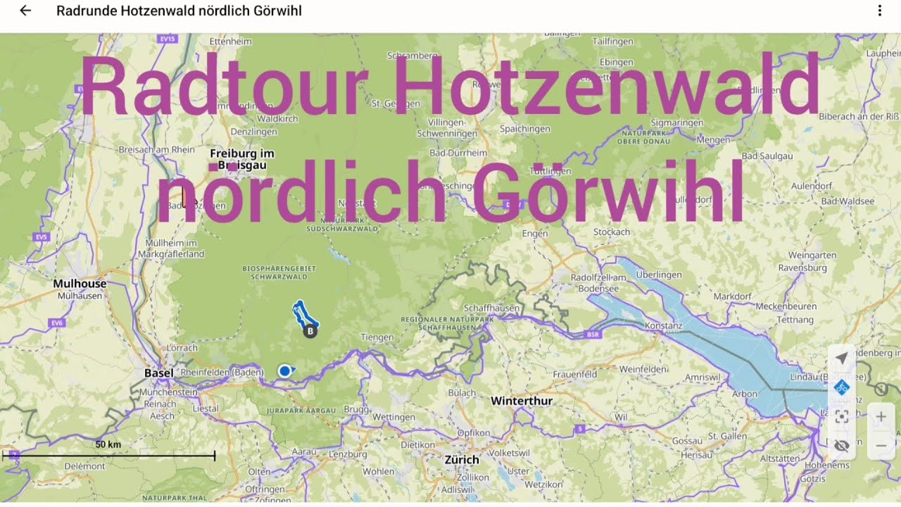 Radtour durch den Hotzenwald bei Görwihl