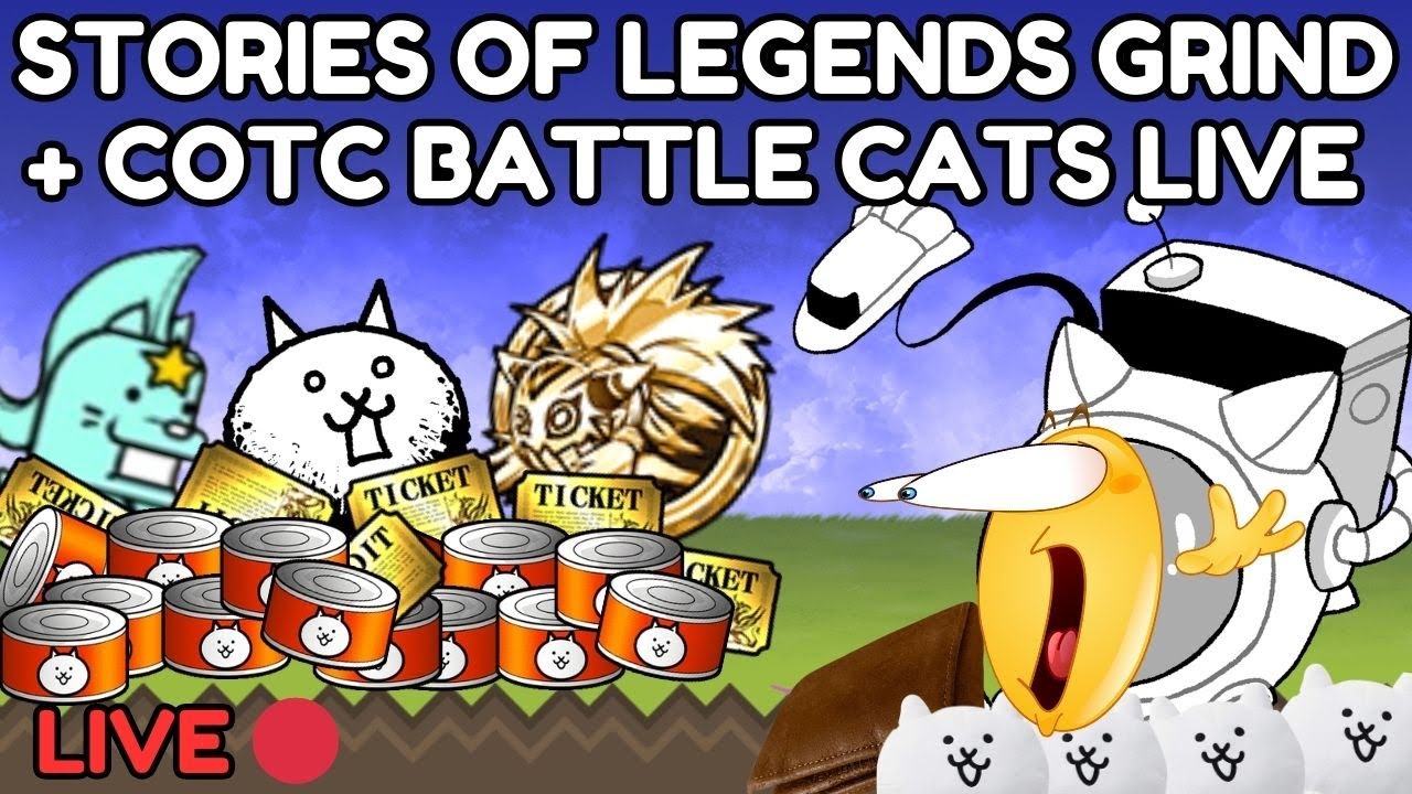 BATTLE CATS SOL GRINDING + COTC LIVE 🔴