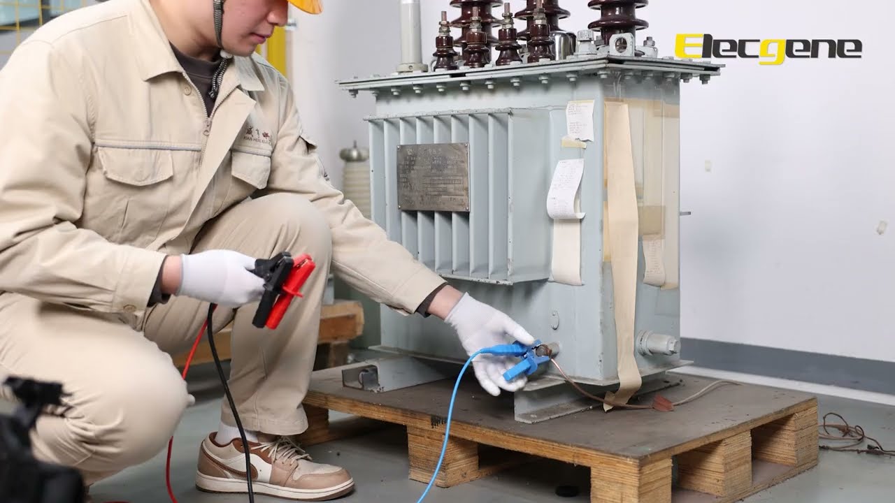 (Spanish) Operation video of ELECGENE D11 Series Insulation Resistance Tester