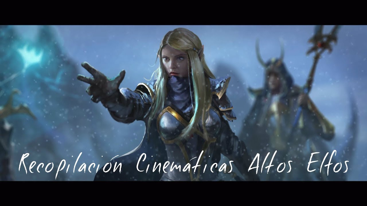 Recopilaci&oacute;n cinem&aacute;ticas Altos Elfos - Total War Warhammer II