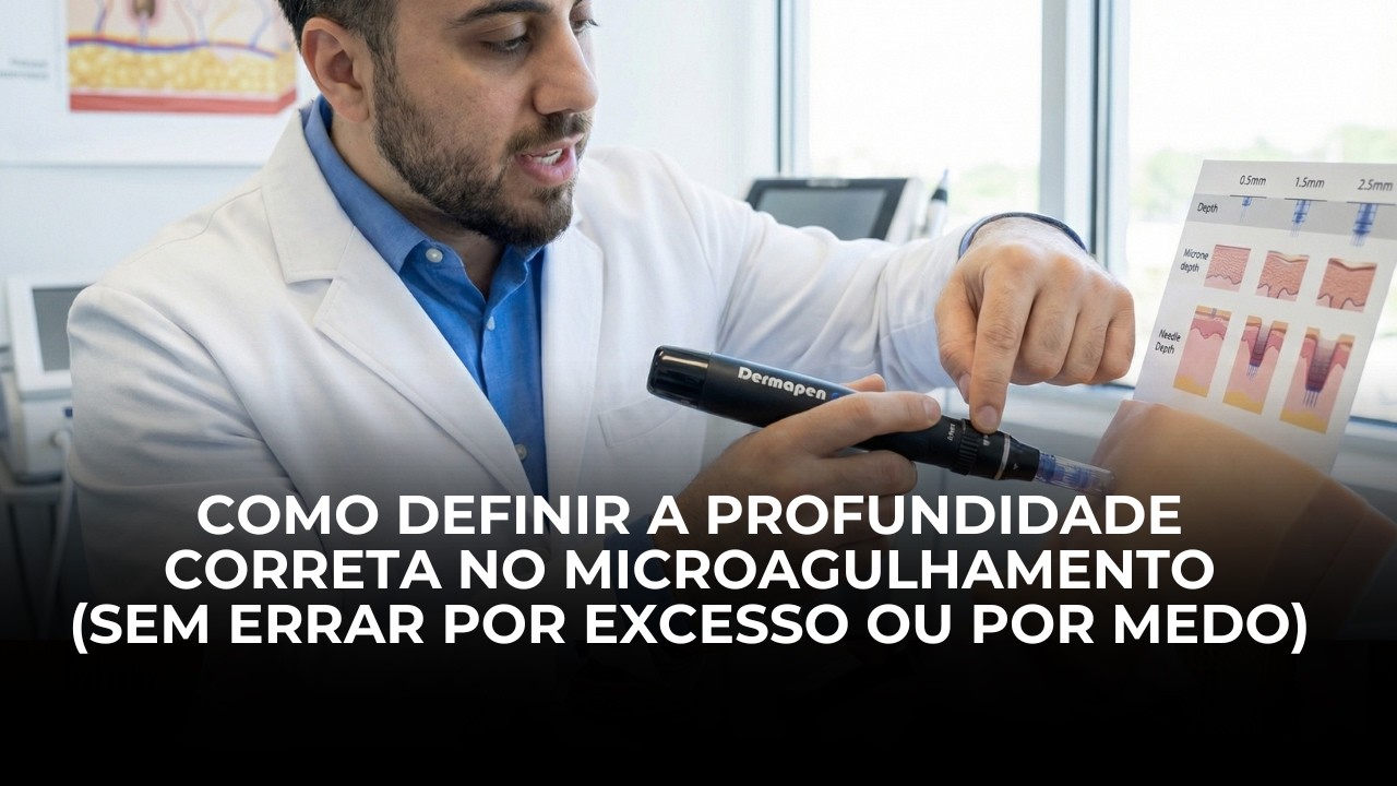 Como escolher a profundidade correta no microagulhamento