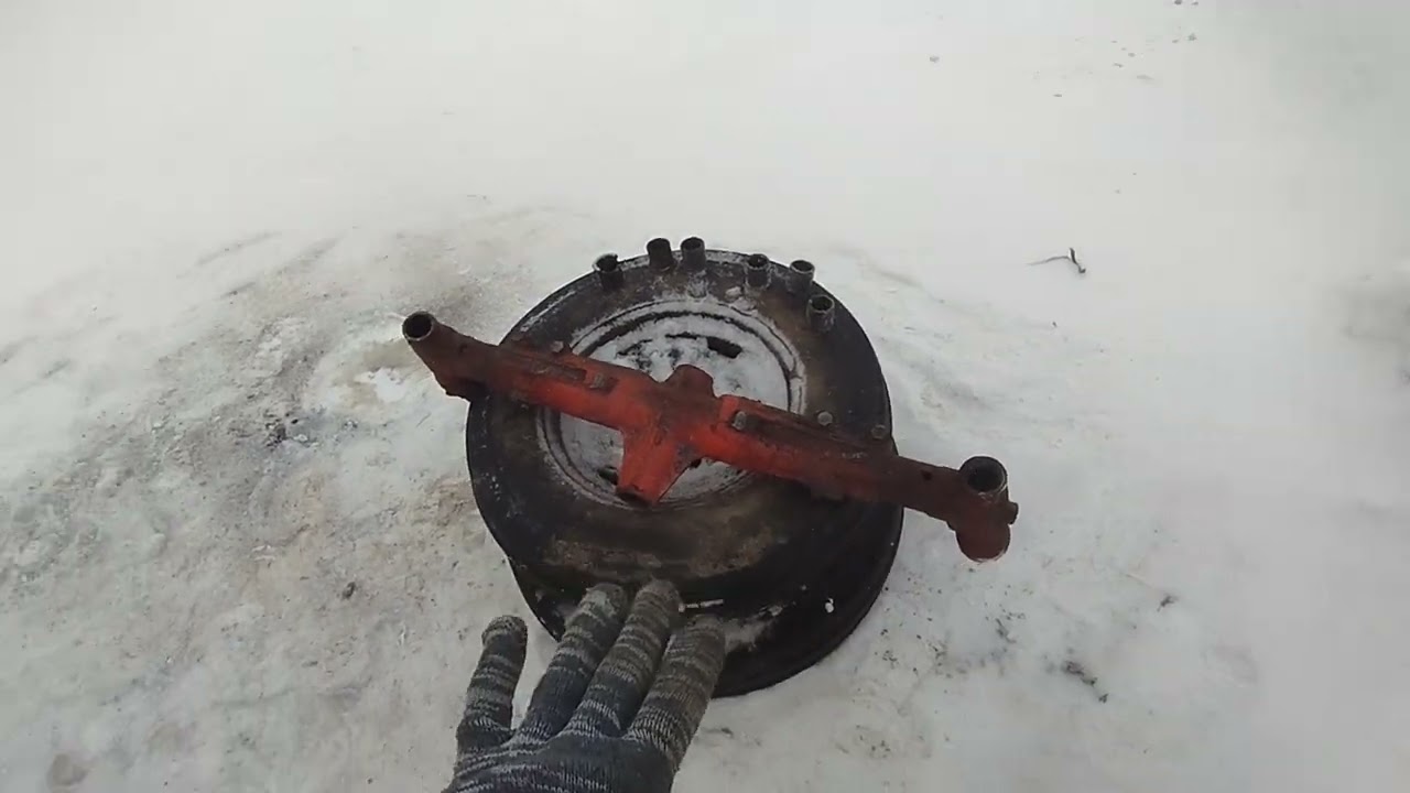 ремонт переднего балансира. Т 25 востанавливаемся)