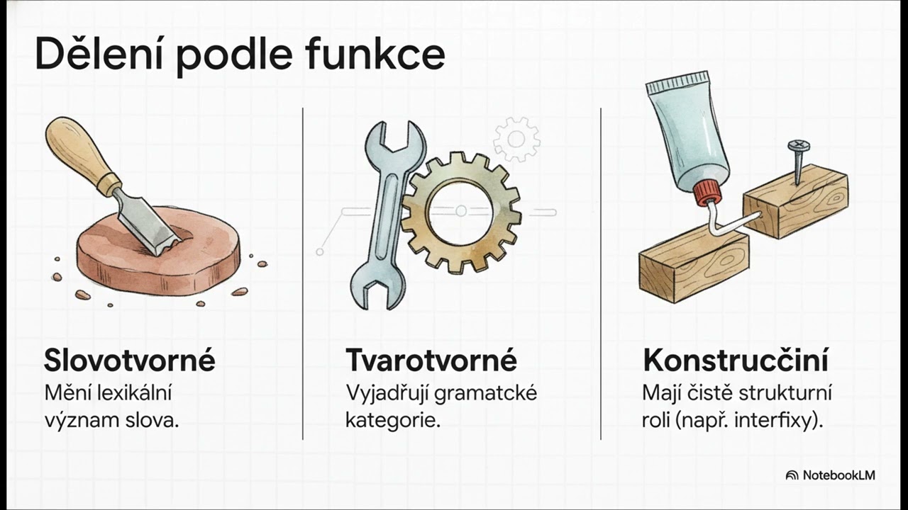 Morfematika:  Tajný život slov