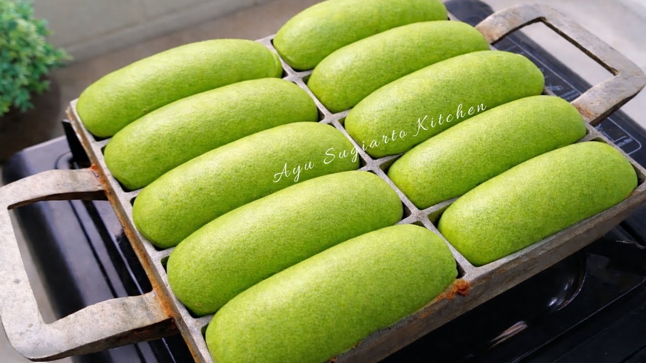 RESEP KUE PUKIS PANDAN 1 BUTIR TELUR JADI 80 pcs ||SANGAT EKONOMIS