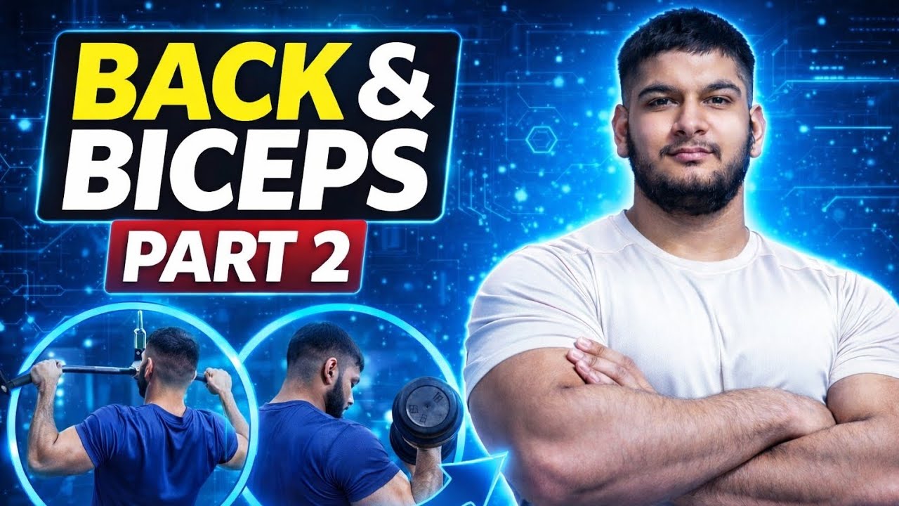 Biceps Hypertrophy Workout – Part 2 #motivation #fitnessmotivation #biceps 