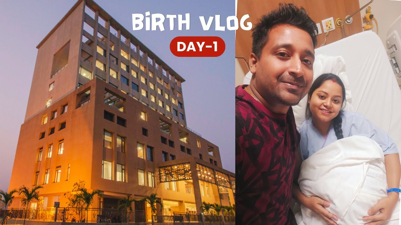 C-SECTION Experience At Bhagirathi Neotia Newtown | 👶🏻Birth Vlog - Day 1 | Bengali Mom in Kolkata