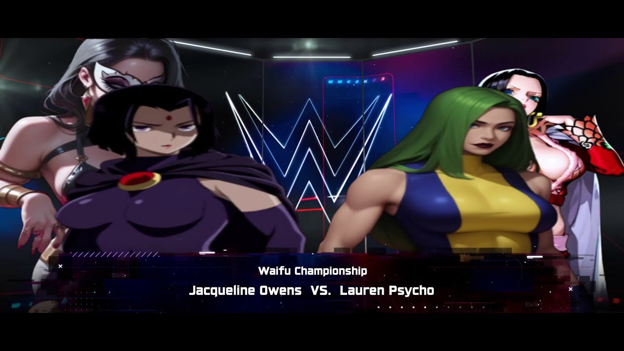 Jacqueline Owens (2-2) vs. Lauren Psycho (5-2) for the Waifu Championship