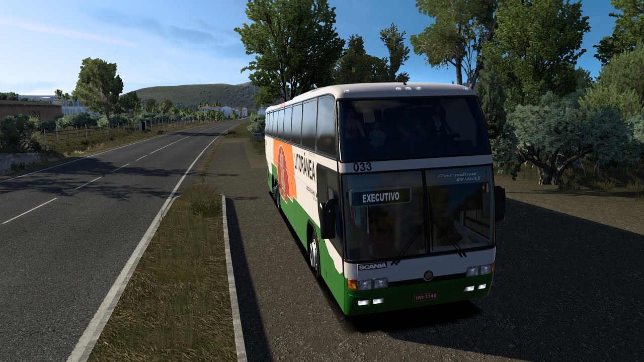 Bartoland DLC: New BUS Route no 11 super fast Ride [ETS2]