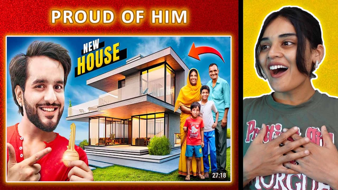 I Gifted Poor family a NEW HOUSE 😍 REACTION | Fukra Insaan | Neha M.