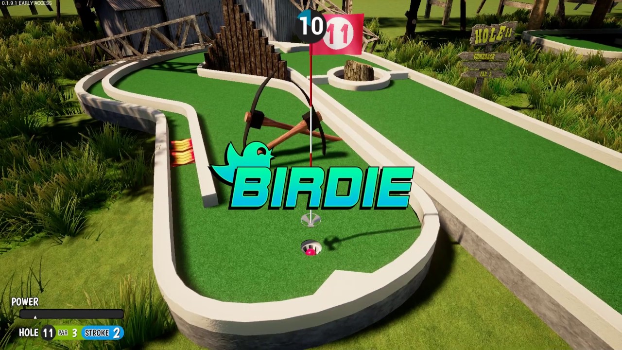 Tower Unite Mini Golf - Waterhole Quick Playthrough