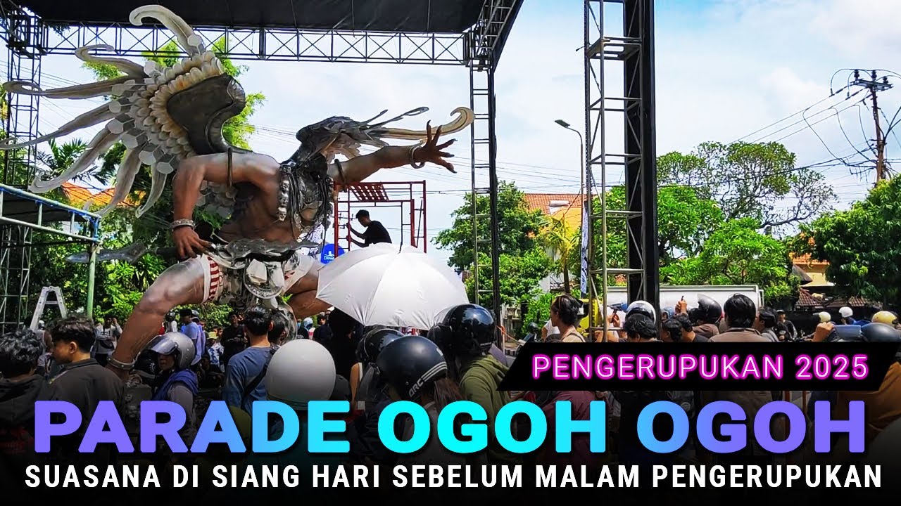 GILA! Ogoh-Ogoh Muncul Siang Hari di Denpasar &ndash; Nyepi 2025!