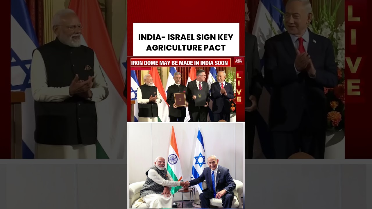 India-Israel: Major Agriculture Partnership Between India & Israel | Jerusalem #pmmodi #netanyahu