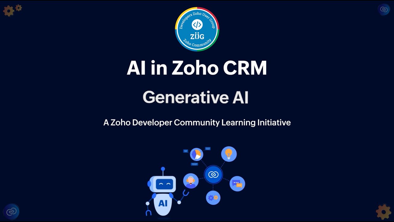 AI in Zoho CRM – Part 1: Generative AI