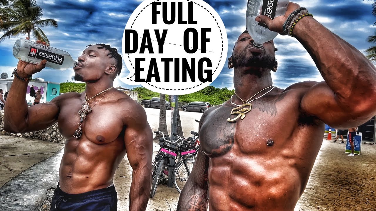 Miami Vacation Vlog 2022 | What I Eat in a Day to Stay Lean and Gain Muscle @BrolyGainz007