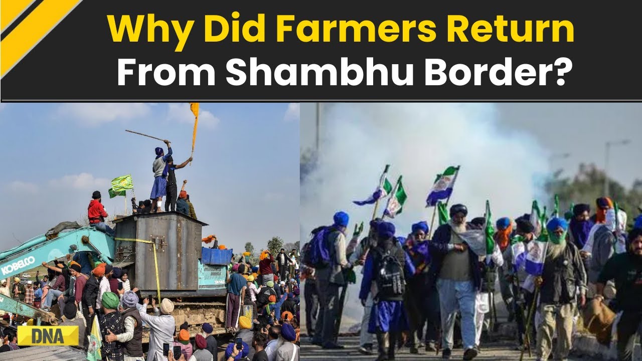 Farmers Protest Update: Why Did The Farmers Return From Shambhu Border? Kisan Andolan I Kisan March