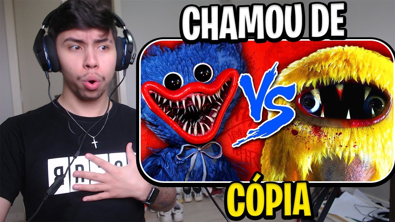 Wooly Buly (Joyville) Vs Huggy Wuggy (Poppy Playtime) - Batalha de rap | REACT