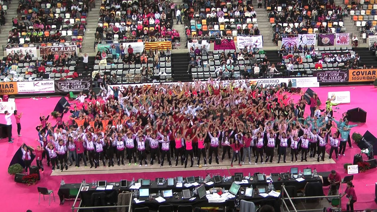 13 12 2015 CAMPEONATO DE ESPAÑA DE CONJUNTOS ZARAGOZA