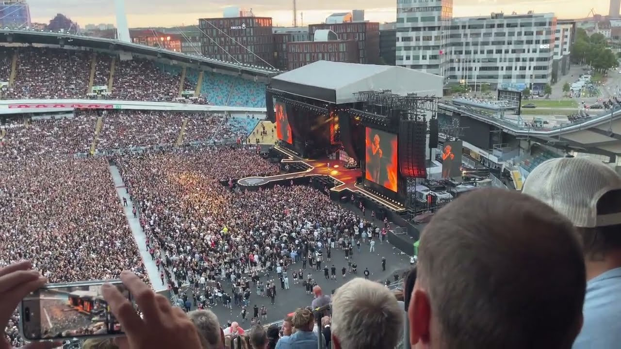 AC/DC live @ Ullevi stadion, Gothenburg, Sweden 28.07.25 (raw video, full show, no cuts or edits)
