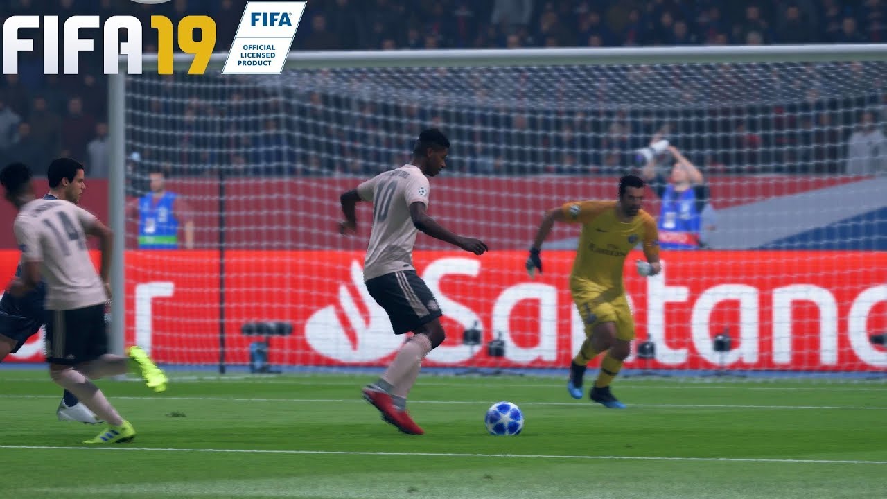 FIFA 19 - Paris Saint-Germain vs Manchester United - PS4 Gameplay